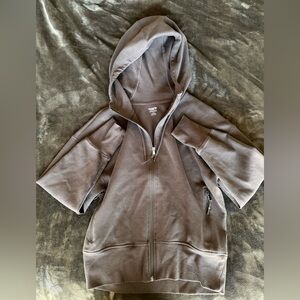 Old Navy Active Brown Full-Zip Hoodie Size Medium